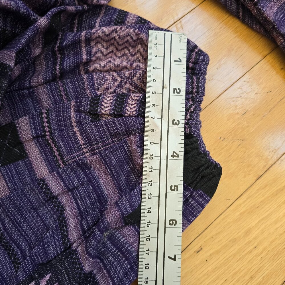 Whimsy Purple Patchwork Festival Harem Pants | Wm… - image 7